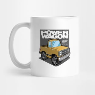 Impact Yellow - Power Wagon (1980) Mug